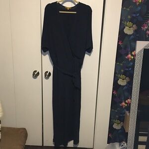 Refinery 29 x Eloquii Jumper Dark Teal Blue Size 18 Preowned